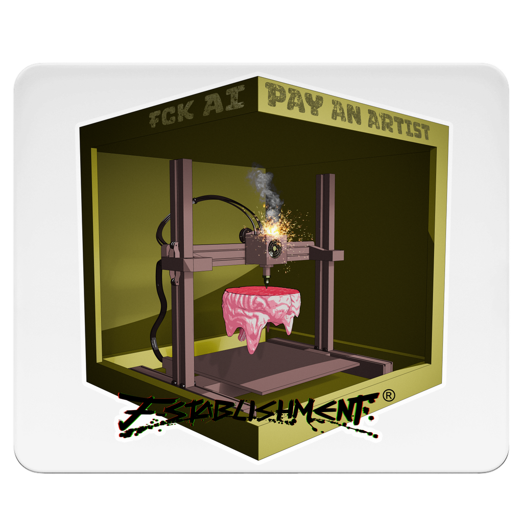 Mousepad "Fck Ai - Pay Artists"