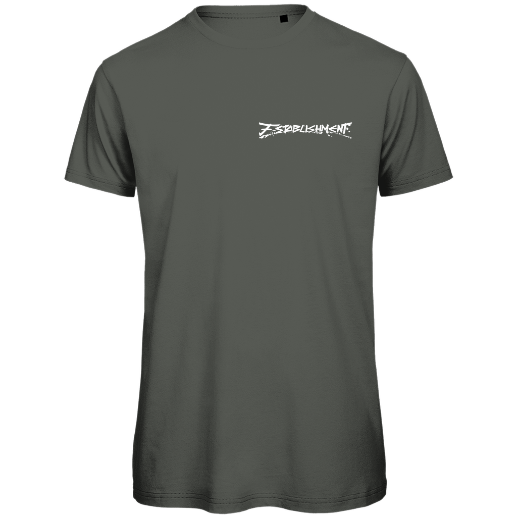 Premium Bio T-Shirt "Make Love, not Messergewalt"