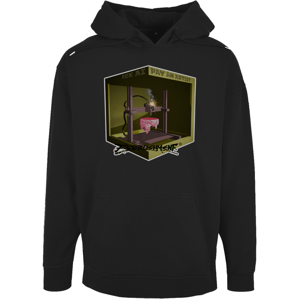 Oversize Hoodie "Fck Ai - Pay Artists"