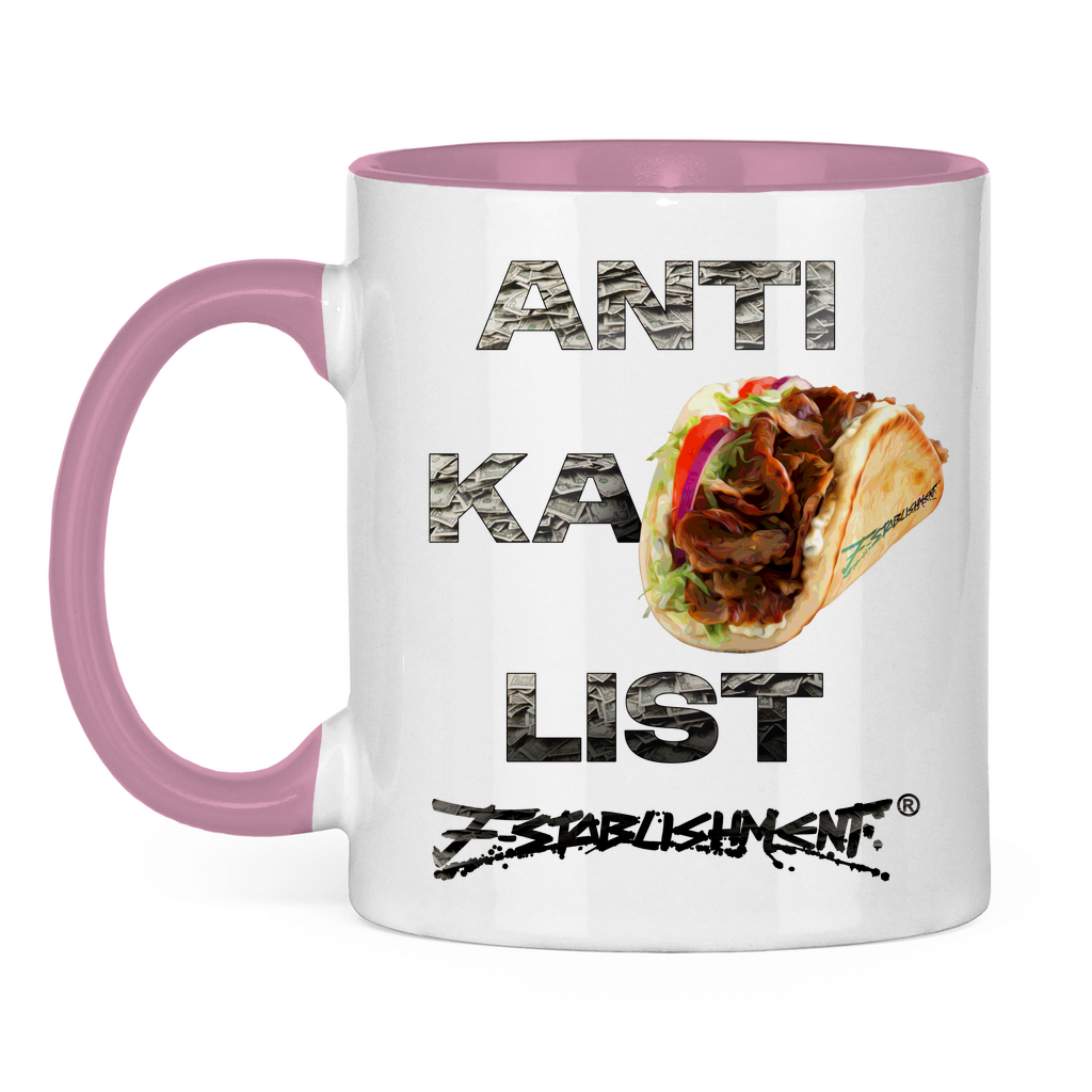 Tasse "Anti-ka-Pita-list" zweifarbig