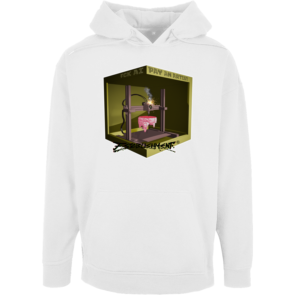 Oversize Hoodie "Fck Ai - Pay Artists"