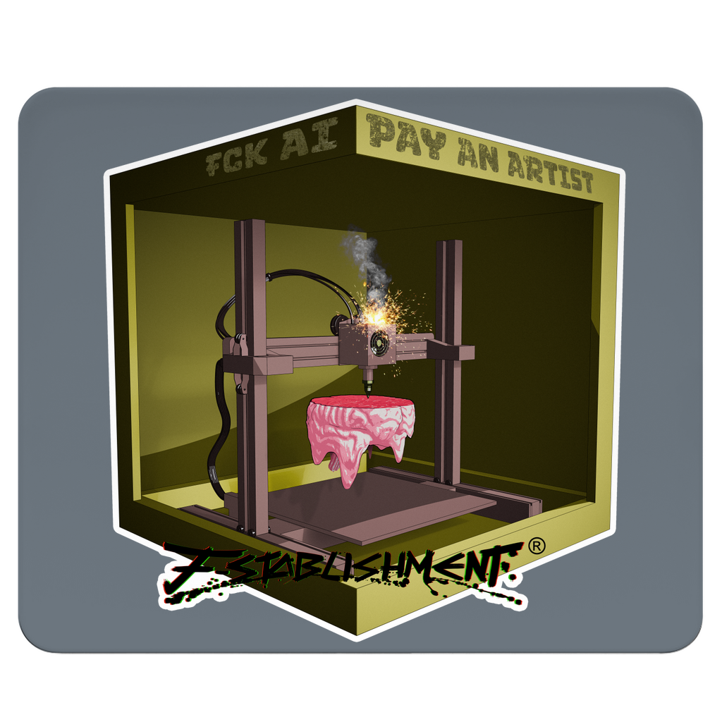 Mousepad "Fck Ai - Pay Artists"