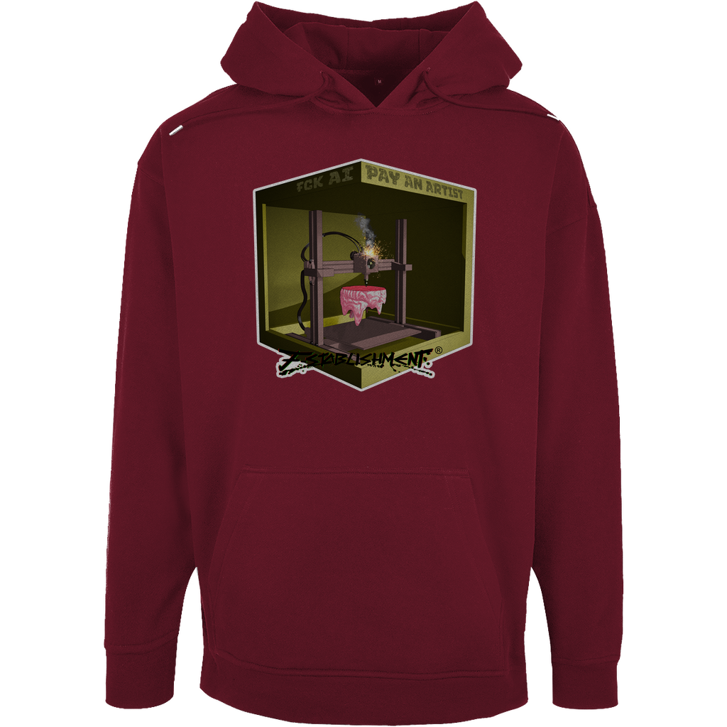 Oversize Hoodie "Fck Ai - Pay Artists"