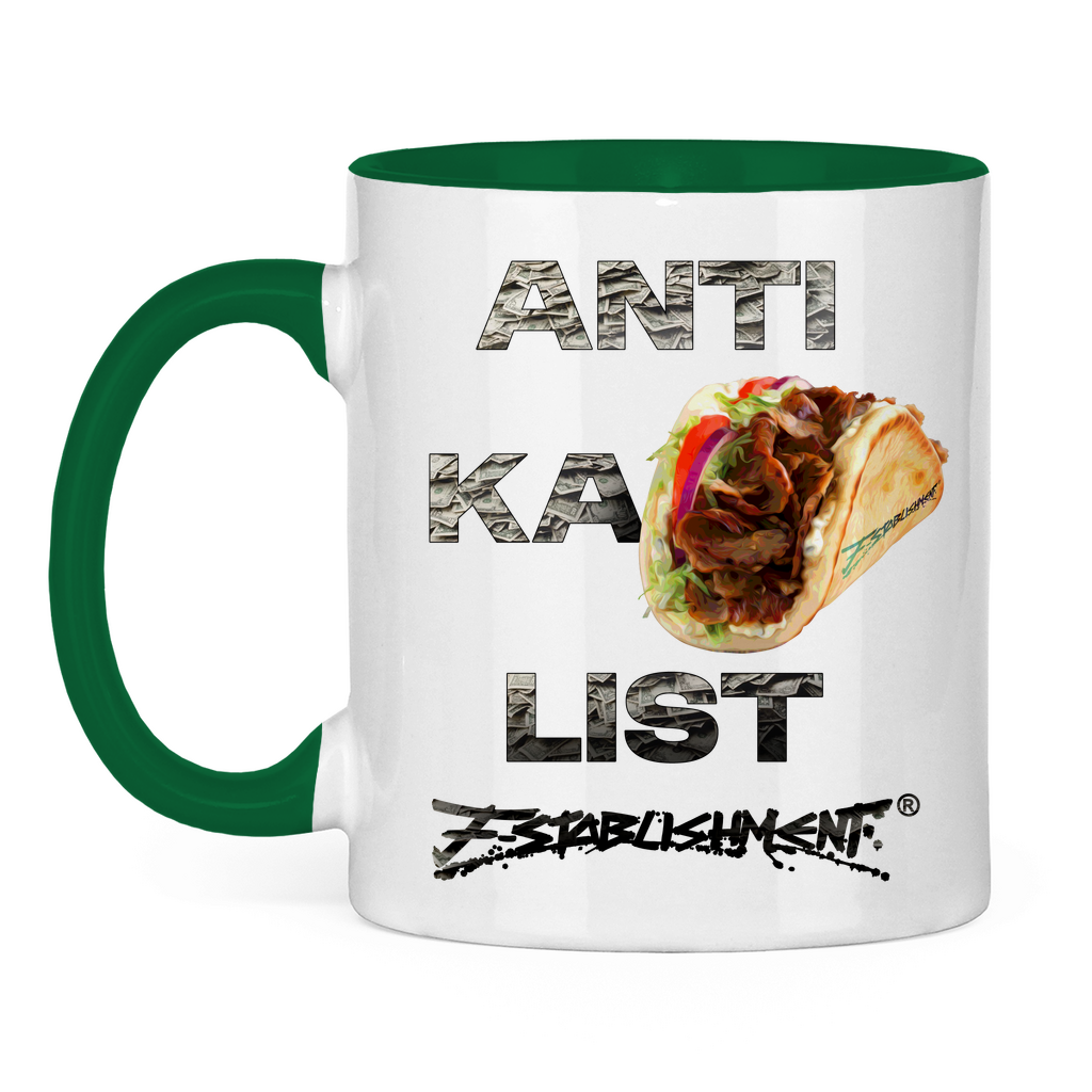 Tasse "Anti-ka-Pita-list" zweifarbig