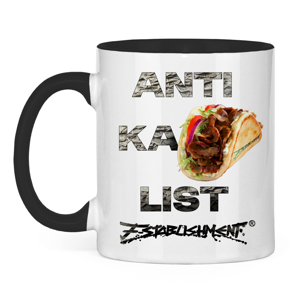 Tasse "Anti-ka-Pita-list" zweifarbig