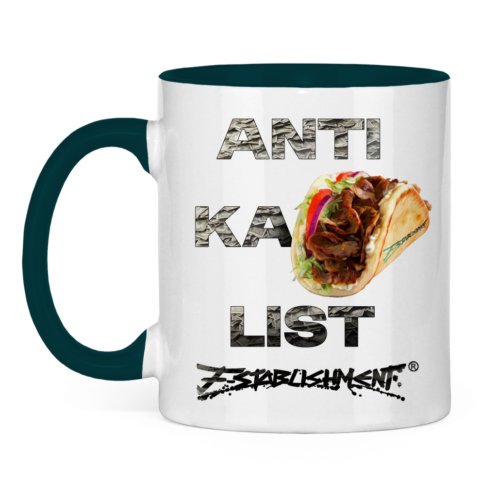 Tasse "Anti-ka-Pita-list" zweifarbig
