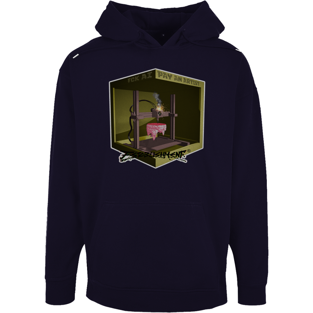 Oversize Hoodie "Fck Ai - Pay Artists"