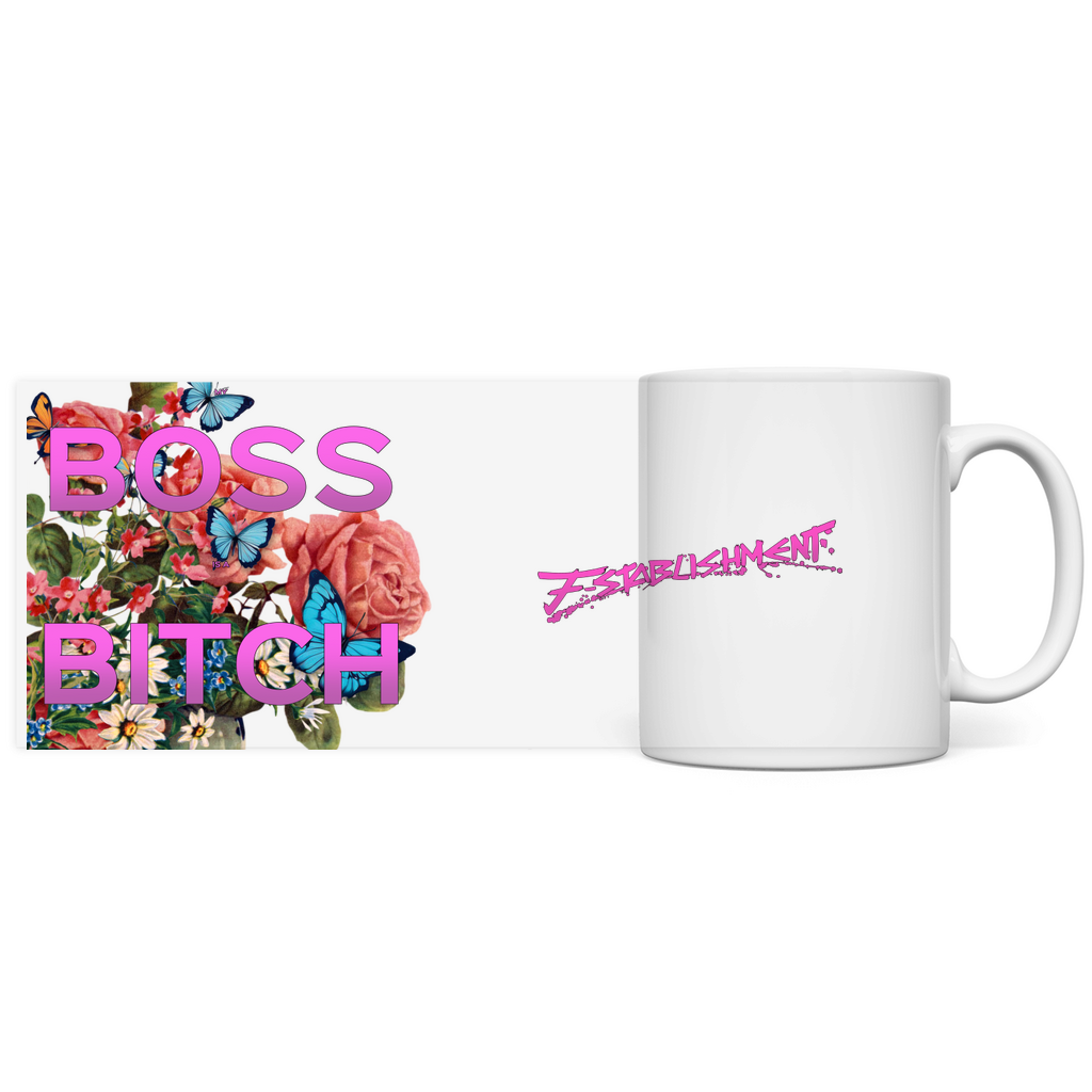 fresh n' frech Tasse "my BOSS is a B*TCH"