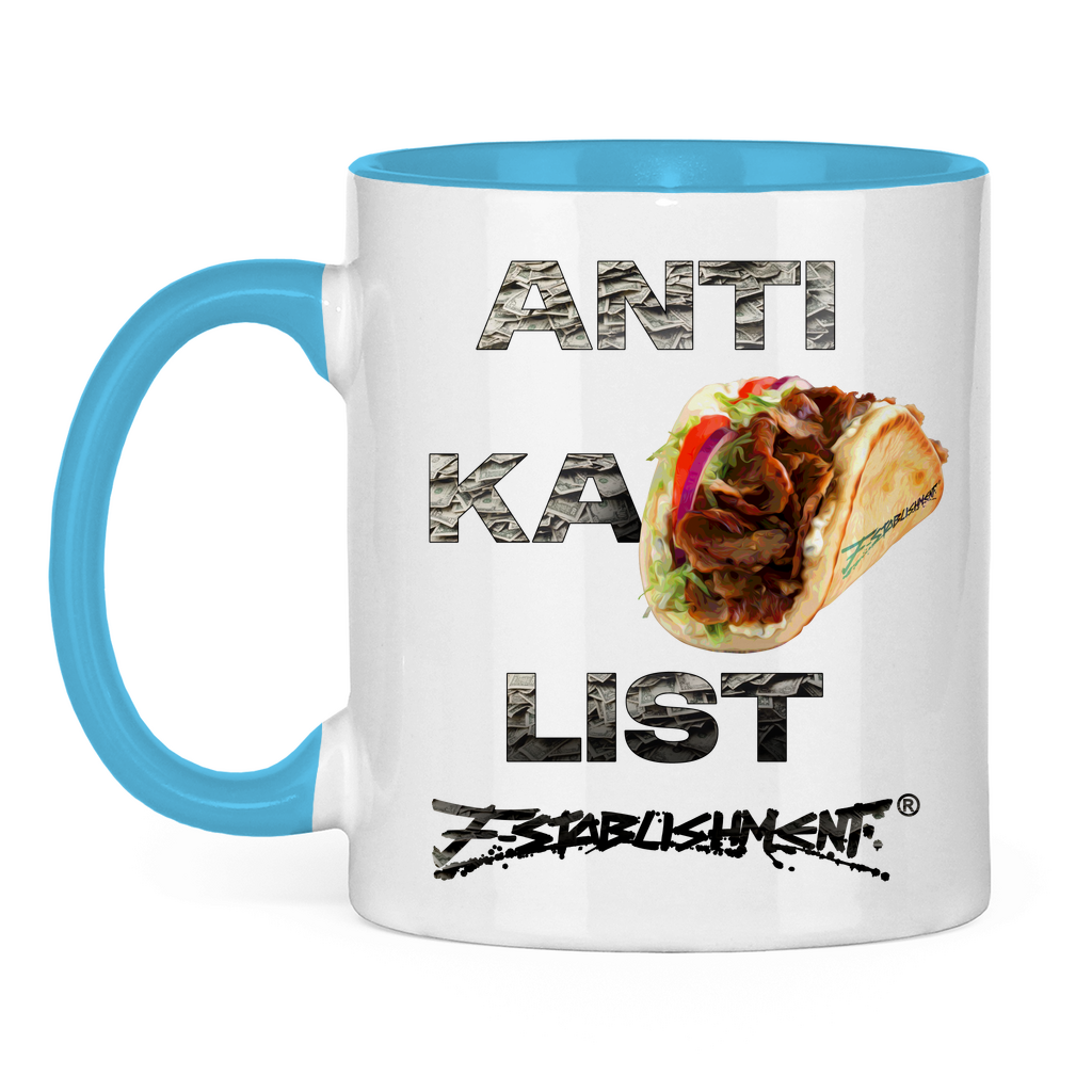 Tasse "Anti-ka-Pita-list" zweifarbig
