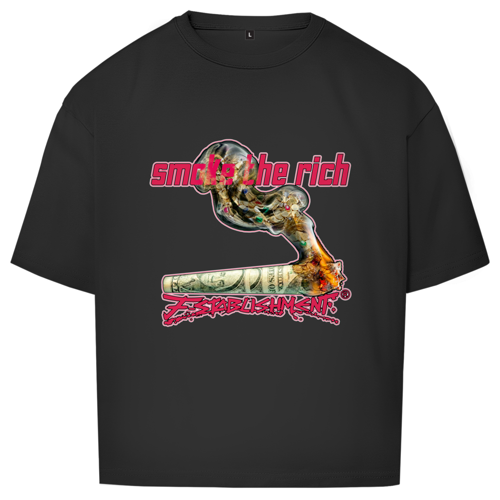 "Smoke the Rich" - Oversize T-Shirt