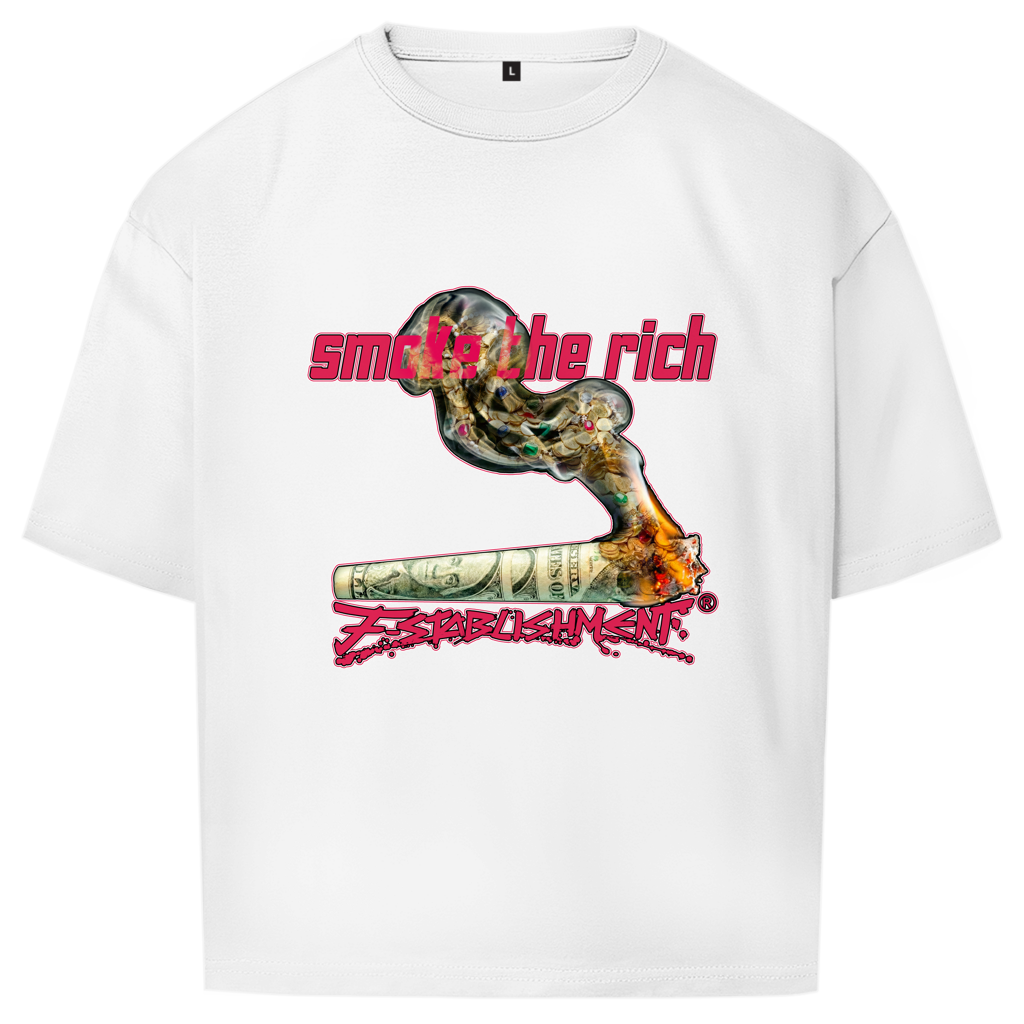 "Smoke the Rich" - Oversize T-Shirt