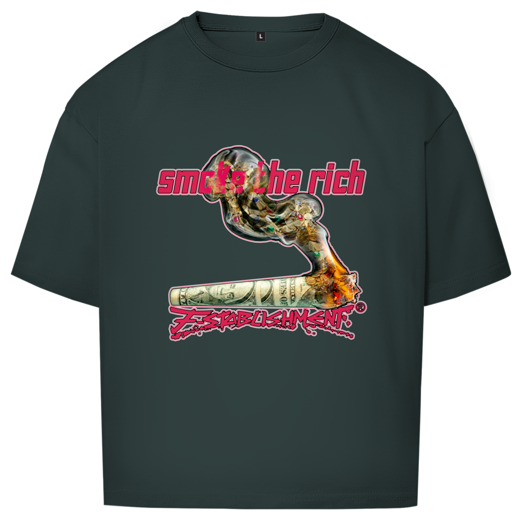 "Smoke the Rich" - Oversize T-Shirt