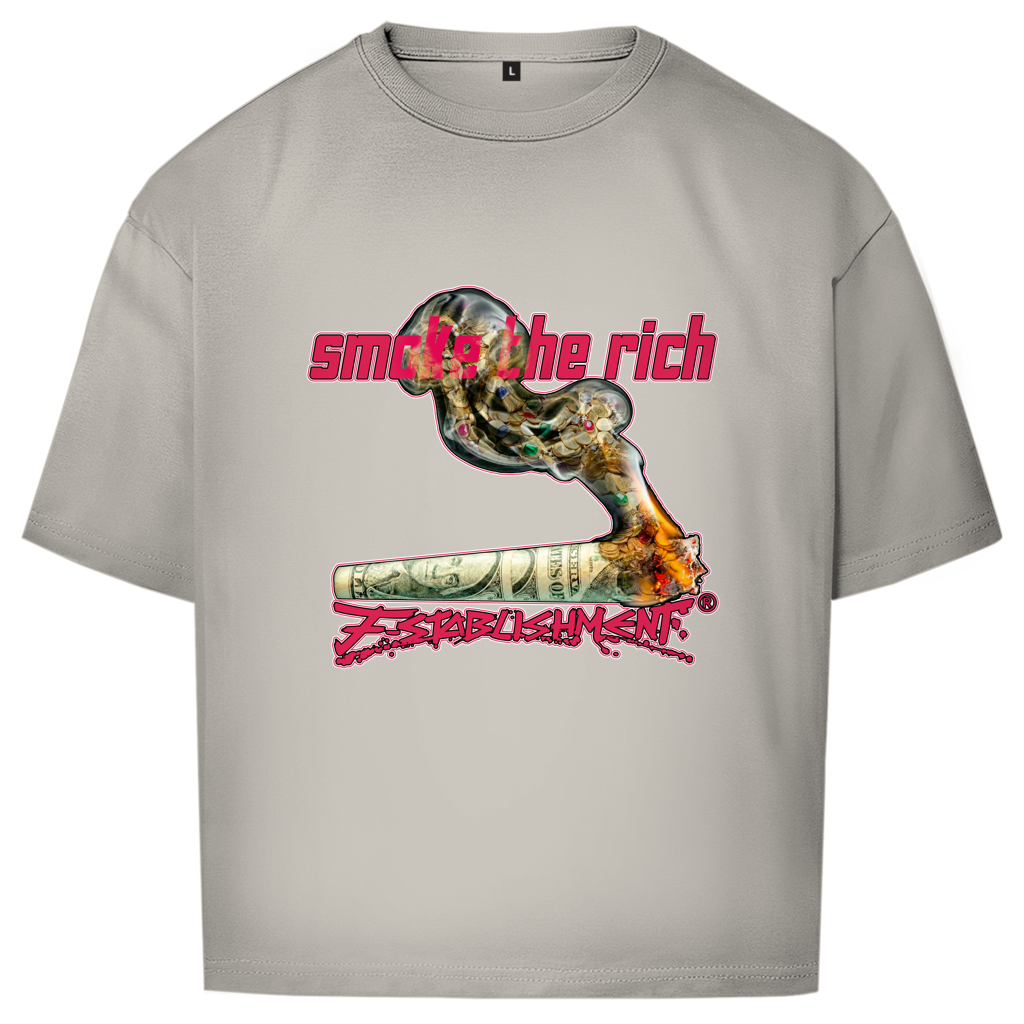 "Smoke the Rich" - Oversize T-Shirt