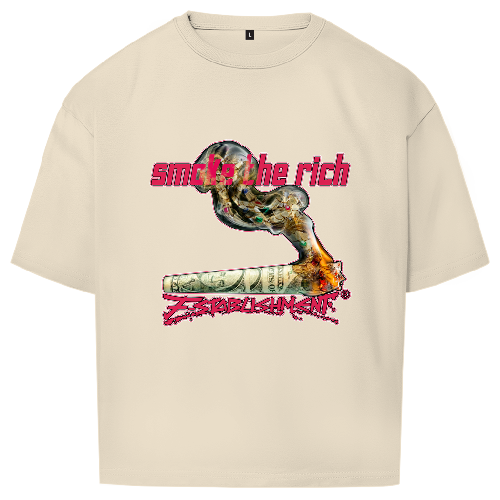 "Smoke the Rich" - Oversize T-Shirt